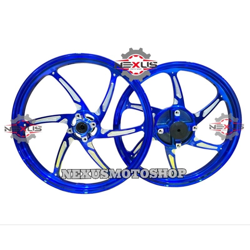 Velg Vnd Six Star V2 Ninja R 160x17 & 185x17 Velg Racing Vnd Six Star V2 Ninja R/ Ninja ss