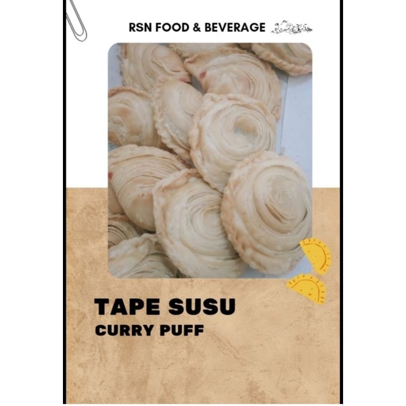 

Paket 5 frozen curry puff TAPE SUSU