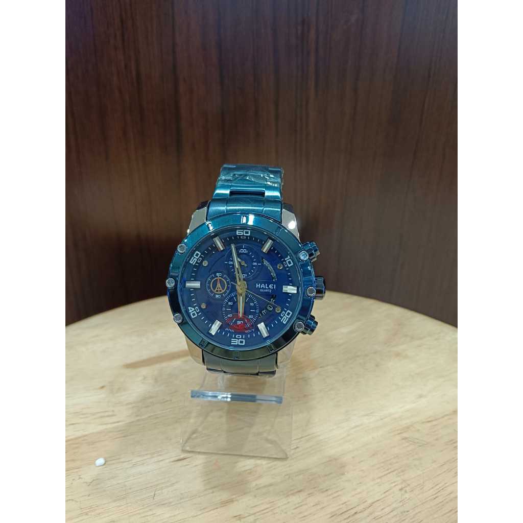 Jam Tangan Pria HALEI krono Aktif Original