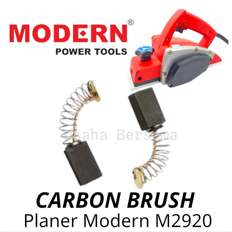 CARBON BRUSH M2920 FOR MESIN PLANER MODERN M2920 BROSTEL MODERN M2920 / BOSTEL COAL PLANER KETAM MOD