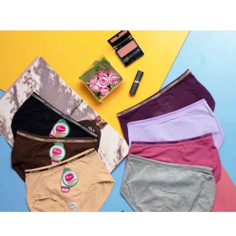 CELANA DALAM WANITA MERK PIOLI ART 2077 ( ISI 6 PCS )