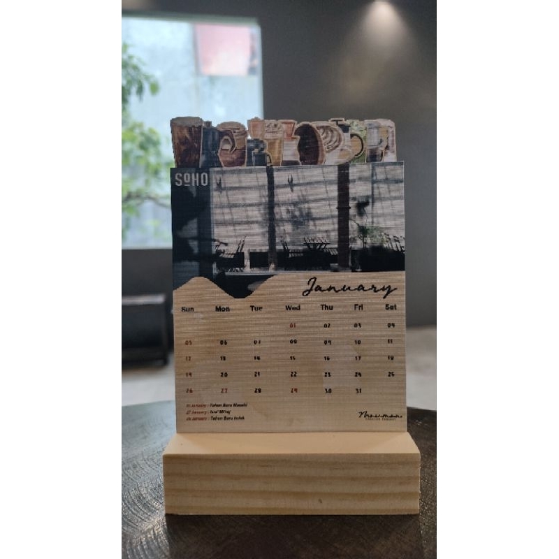 

Kalender Meja 2025 Aesthetic type Coffee