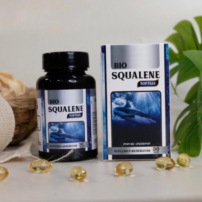 Bio Squalene Softgel Minyak Ikan Hiu Omega 3 Original