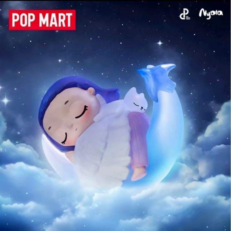 POPMART Nyota Growing up by Your Way Series Figures - Secret - Fly To Your Own Mountain