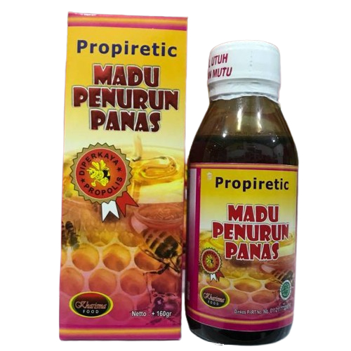 

Madu Penurun Panas Properetic Anti Radang Mengusir Panas Demam Anak