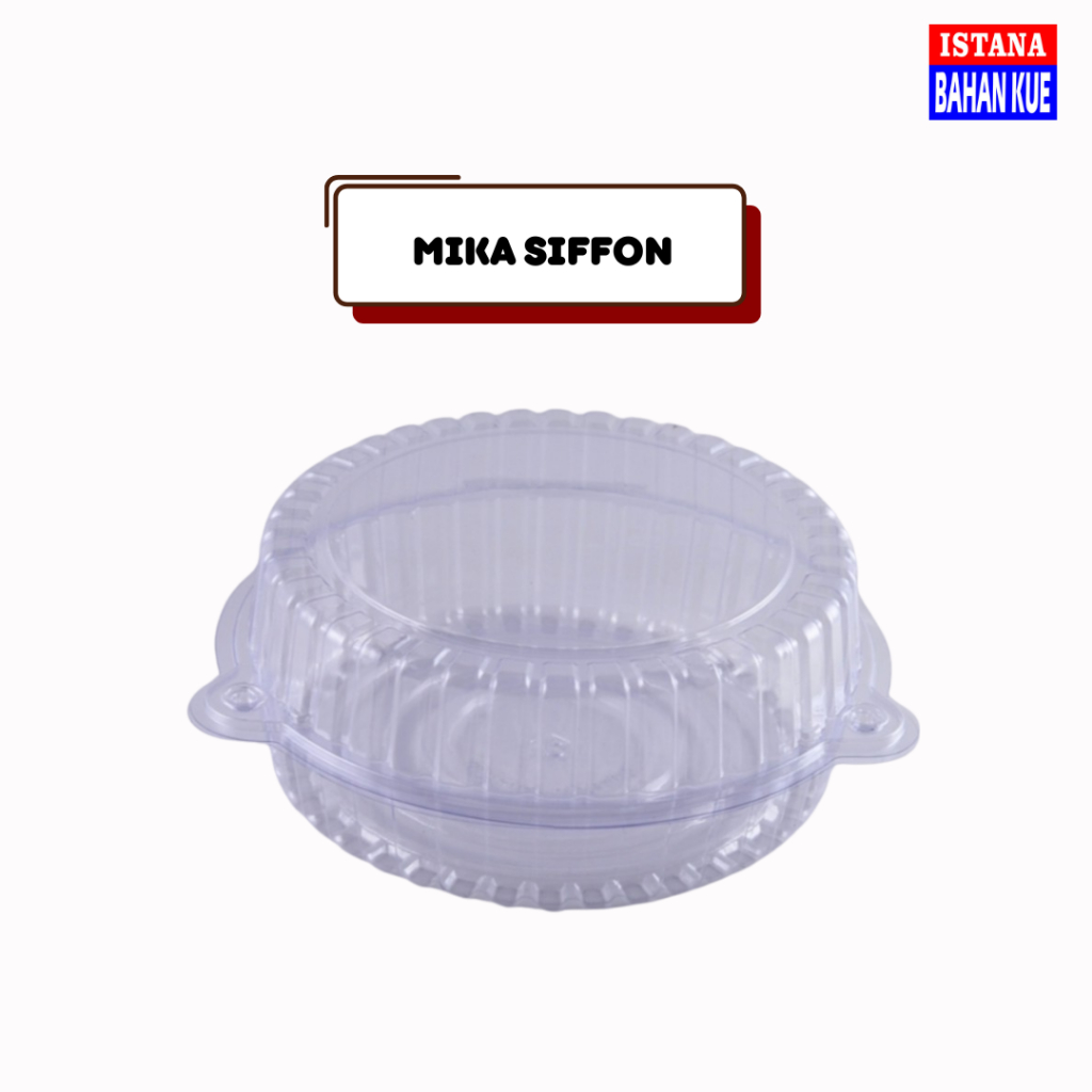 Mika siffon | wadah kue siffon berbagai ukuran