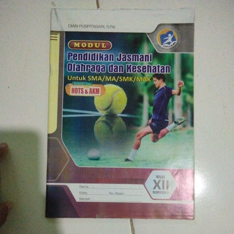 LKS PJOK kelas 12 kurikulum k13 semester 2