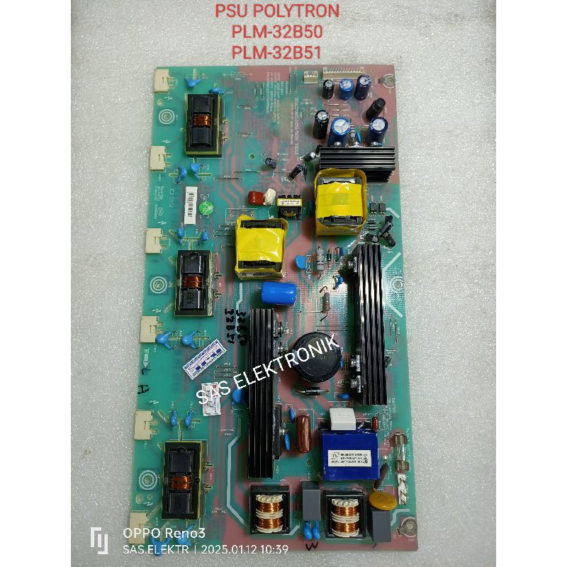 PSU POWER SUPLAY REGULATOR TV LCD POLYTRON 32 INCH PLM32B50 PLM-32B50 PLM32B51 PLM-32B51