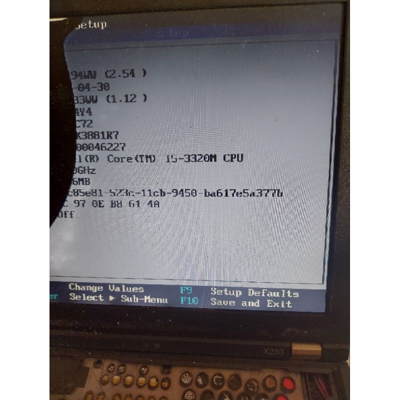 Mainboard Lenovo Thinkpad X230 Core i5 Gen3