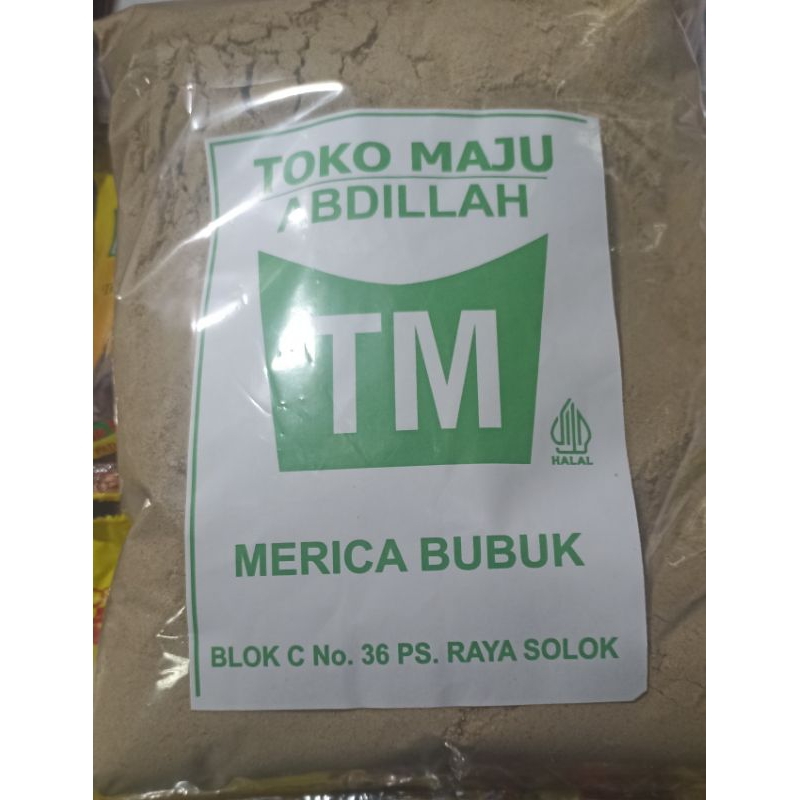 

Merica Putih Bubuk Asli , 1kg