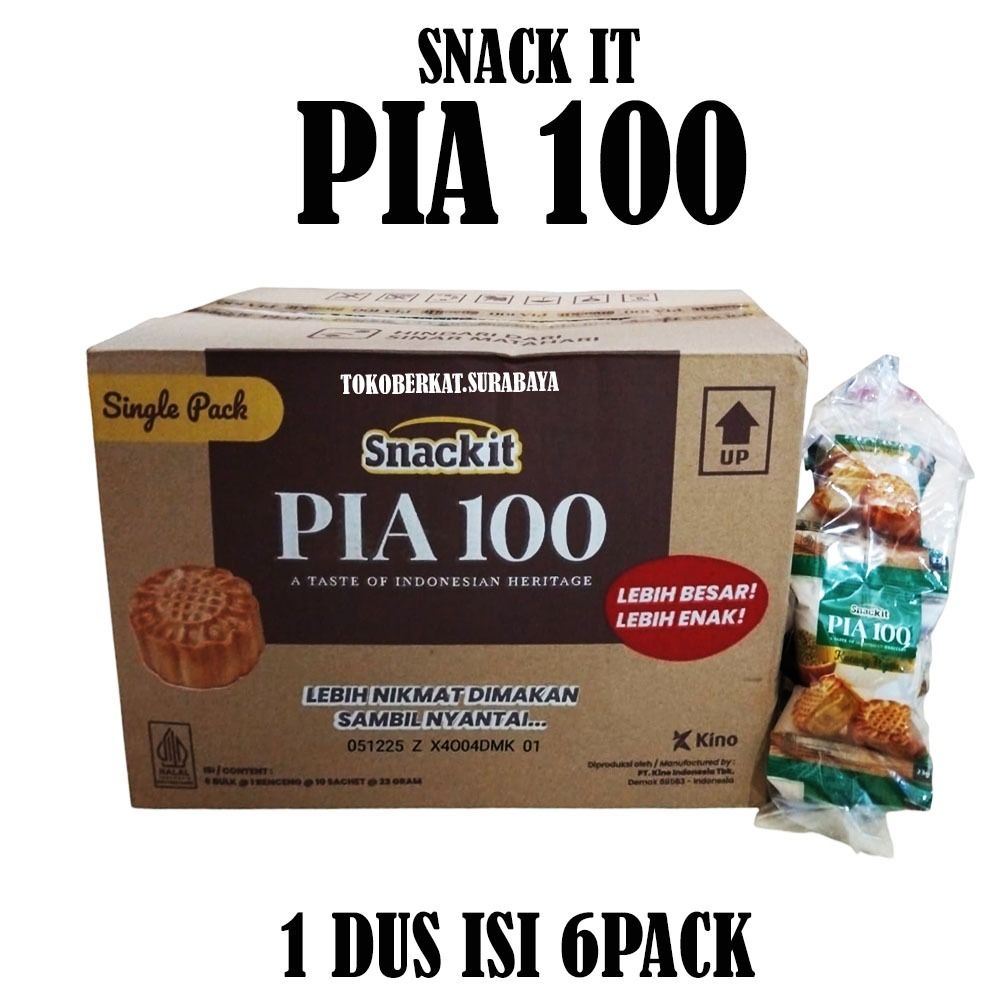 

SNACK IT PIA 100 DUS ISI 6PACK