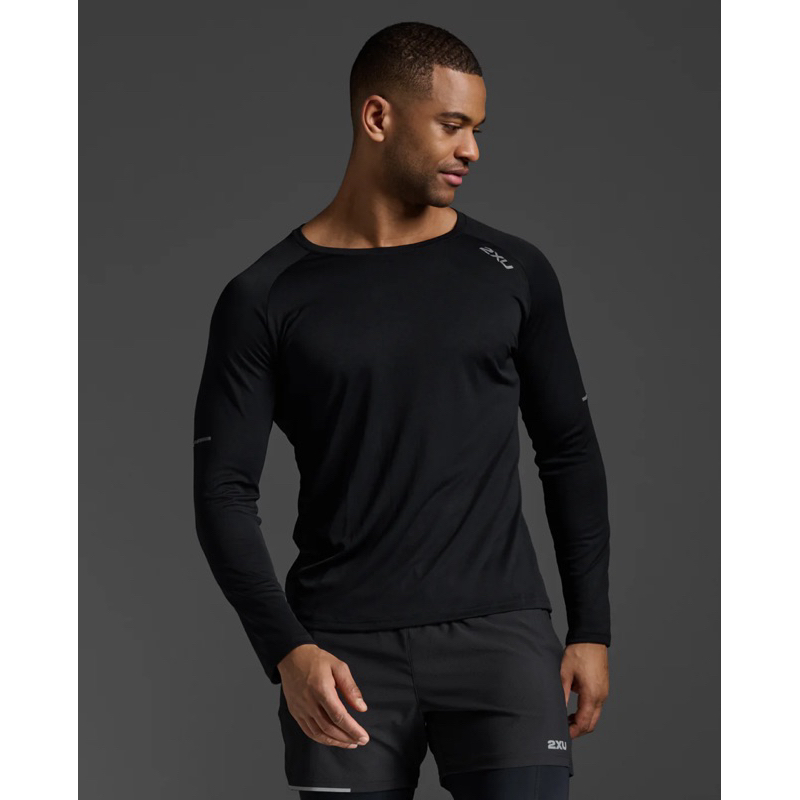 2XU Aero Long Sleeve KAOS 2XU ORIGINAL  KAOS 2XU Men's Aero Tee / KAOS LARI 2XU Sleeve
