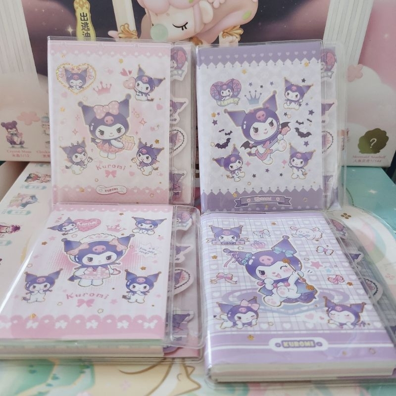 

Buku Mini Sanrio 7x10 Cm Isi Random Kuromi Melody