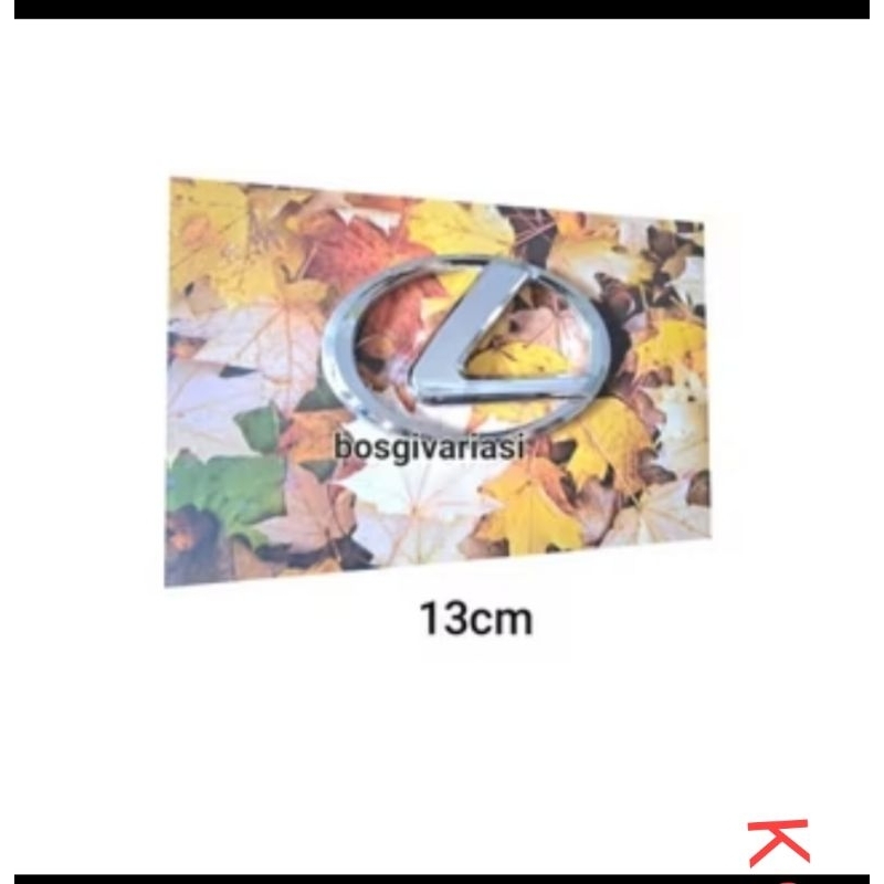 emblem Logo Lexus Chrome / Logo lexus avanza xenia calya sigra agya ukuran 14cm