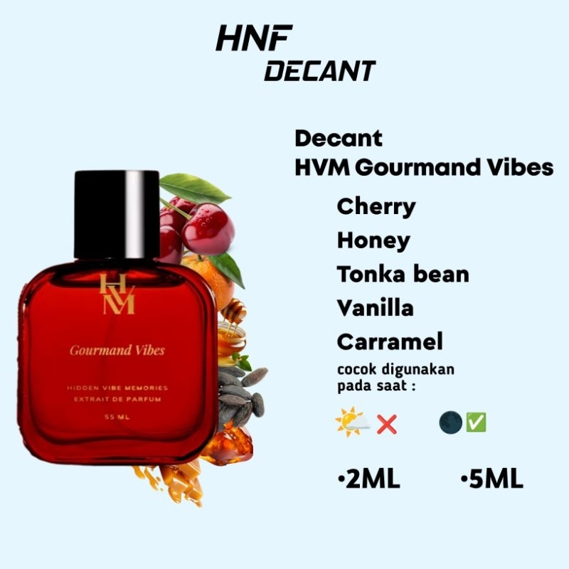 Decant parfum HVM Gourmand vibes
