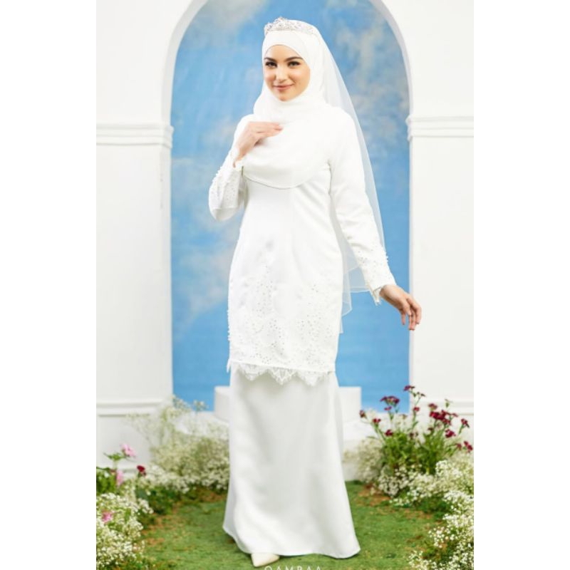 baju kurung baju kurung Malaysia baju Melayu gaun pengantin Melayu pengantin simple Melayu gaun akad