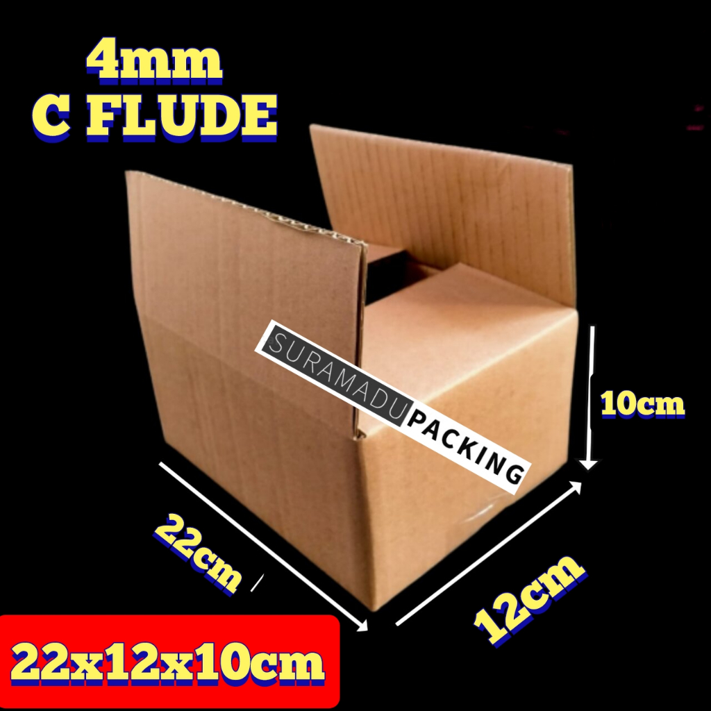 

Kardus box karton packing 22x12x10 cm Packing Polos dan Tebal 4mm C FLUDE