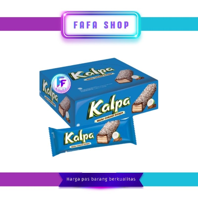 

(ECERAN) Kalpa Wafer Coklat 22 gr Rasa Coklat Kelapa