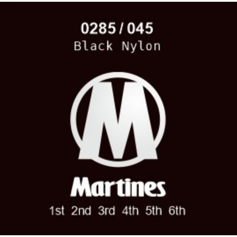 senar gitar clasik black nylon