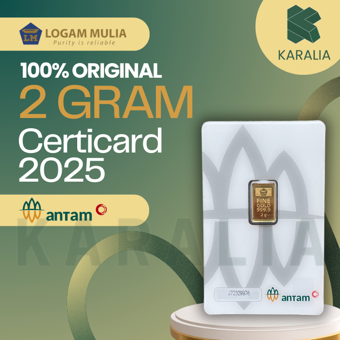 ANTAM LOGAM MULIA 2 GRAM LM ANTAM EMAS ANTAM 2 GRAM