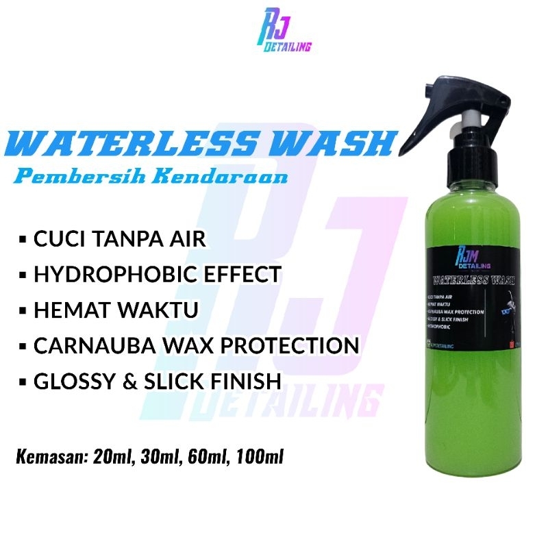 WATERLESS WASH & WAX - Cuci Mobil Tanpa Air - Cuci Mobil Hemat Air