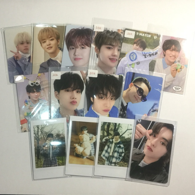 treasure photocard pc asahi jaehyuk yedam junkyu doyoung haruto hyunsuk polaroid tmatch