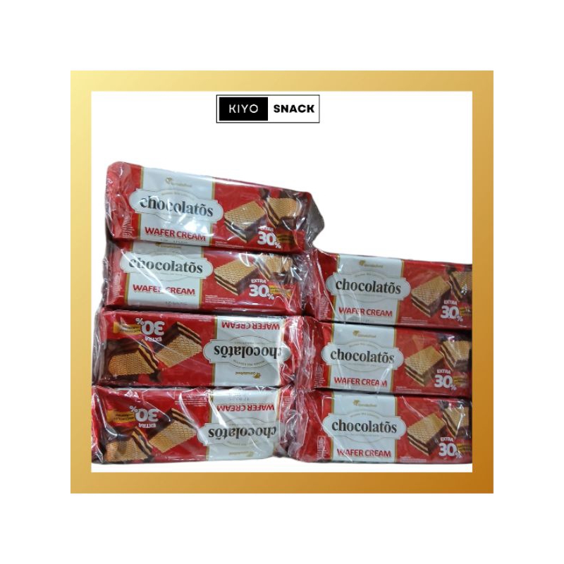 

Chocolatos wafer cream isi 10pcs