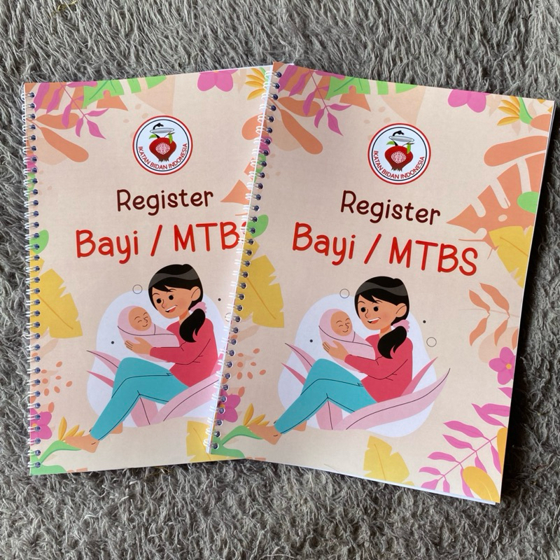 

BUKU REGISTER BAYI MTBS UKURAN A4 SPIRAL