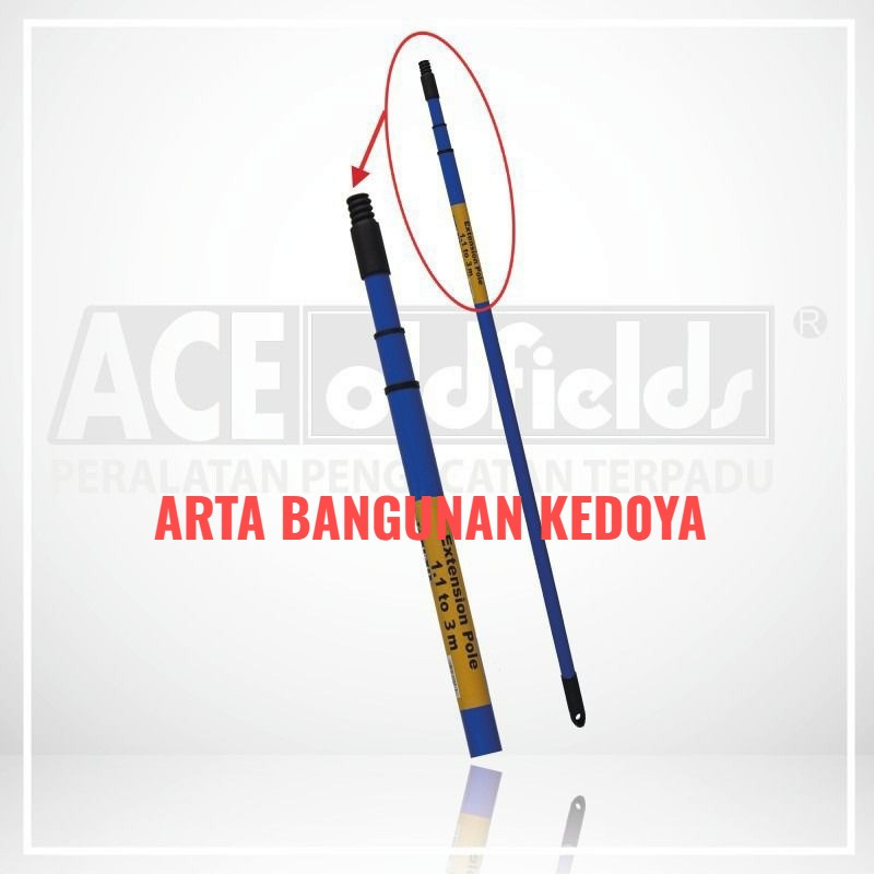 Extension Pole  Tongkat Pemanjang Kuas Roll ACE 3 M