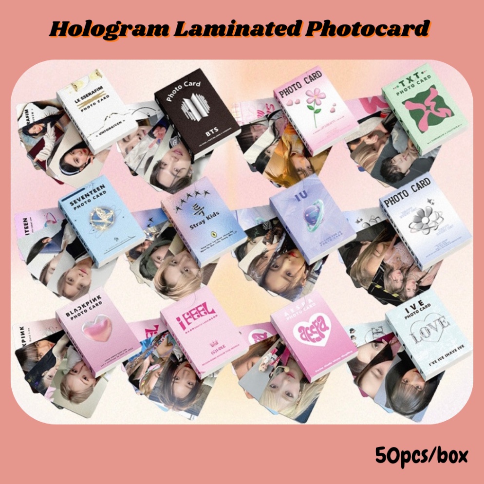 Buy Now kstuffind LOMO CARD HOLOGRAM GIRLGROUP MURAH 5PCS HOLO LOMOCARD BLACKPINK STAYC RED VELVET A