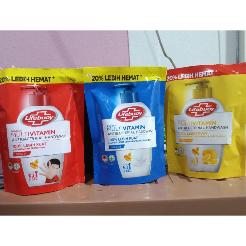 LIFEBUOY SABUN CUCI TANGAN 180ML - HANDWASH REFILL SABUN TANGAN REFIL SABUN CAIR TANGAN HAND WASH AN
