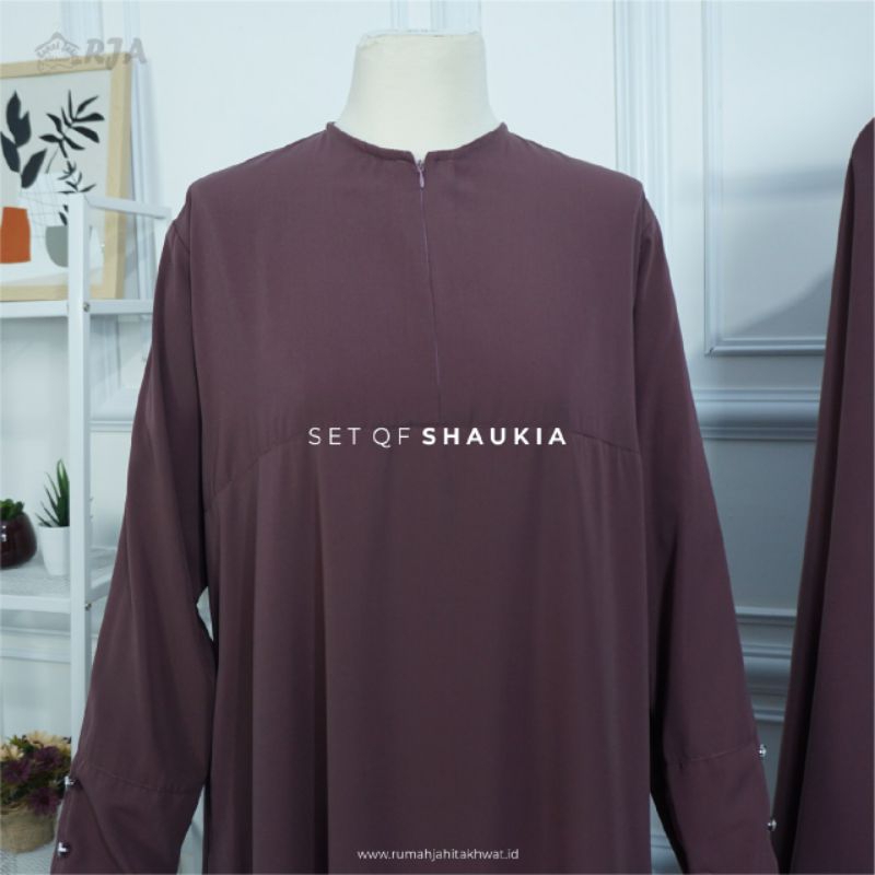 Baju gamis modern shaukia rja