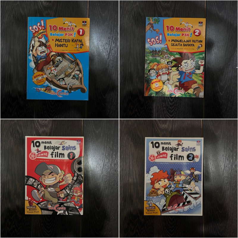 Buku 10 Menit Belajar | 10 Menit Belajar Sains | 10 Menit Belajar P3K | Buku Anaj | Komik Anak