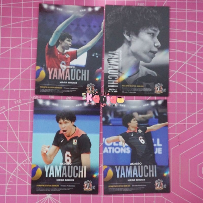 [ ORIGINAL 100% ] Ryujin Nippon Trading Card 2023 Reguler Akihiro Yamauchi Panasonic Blue Panthers K