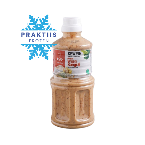 

KEWPIE WIJEN SANGRAI 500ML/SALAD DERSSING/SAUS SIRAM