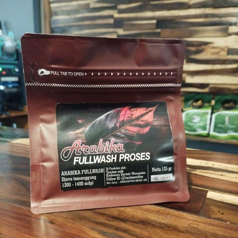 

ARABIKA WONOSOBO FULLWASH PROSES 125 gr