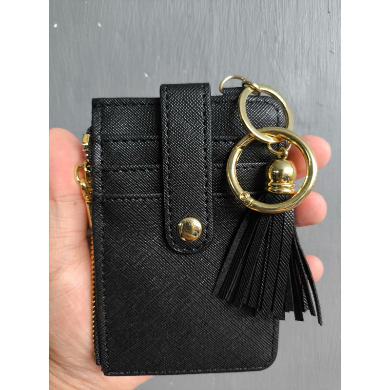 BARANG BARU YA card holder jims honey warna hitam