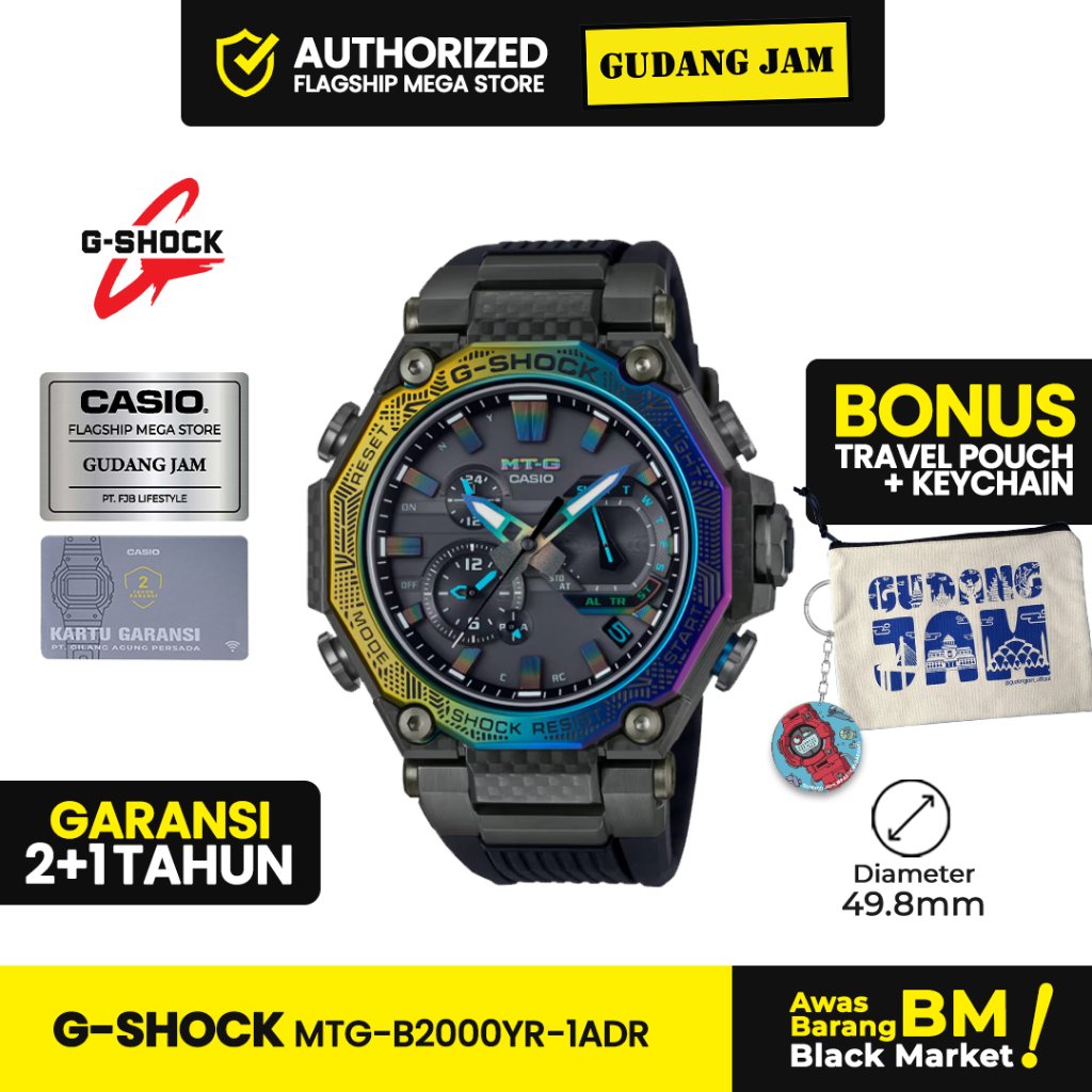 Jam Tangan G-Shock GShock MTG-B2000YR-1ADR MTG-B2000YR MTG-B2000 MTGB2000YR