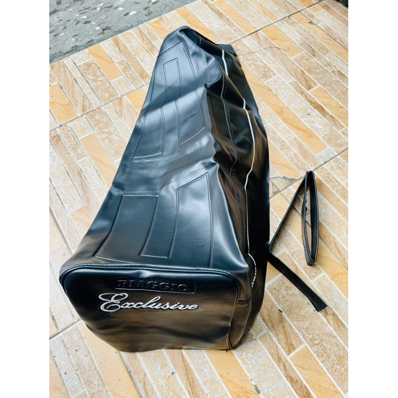 sarung jok krakap jok panjang kulit jok panjang sabuk jok vespa exclusive