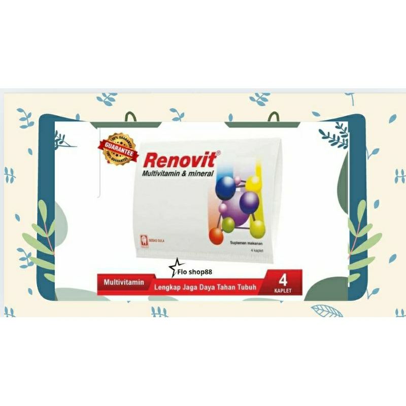 A - RENOVIT STRIP / RENOVIT MULTIVITAMIN DAN MINERAL / RENOVIT