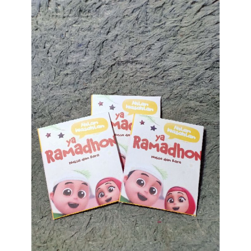 

Amplop Lebaran Karakter Nussa dan Rara