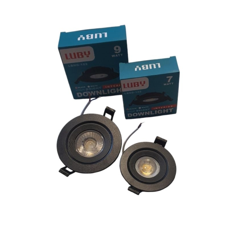 Lampu Led Downlight High Bright 3 Colour Luby