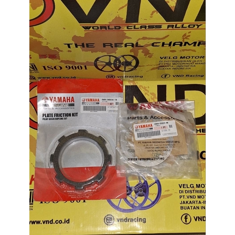 KAMPAS KOPLING F1ZR SETT PLAT KAMPAS ORIGINAL F1ZR