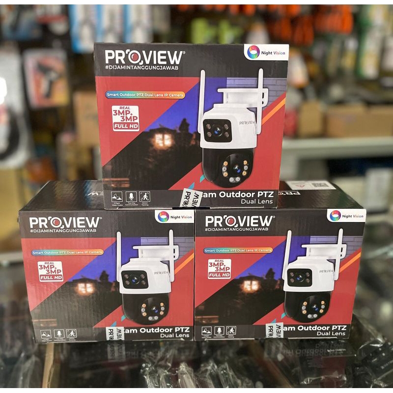 CCTV PROVIEW SMART WIFI OUTDOOR 3MP + 3MP WIRELESS