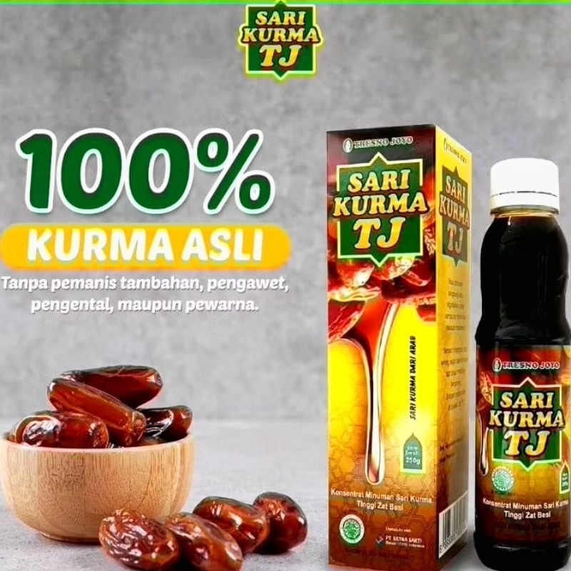 

Madu Tresno Joyo Sari Kurma 250gr