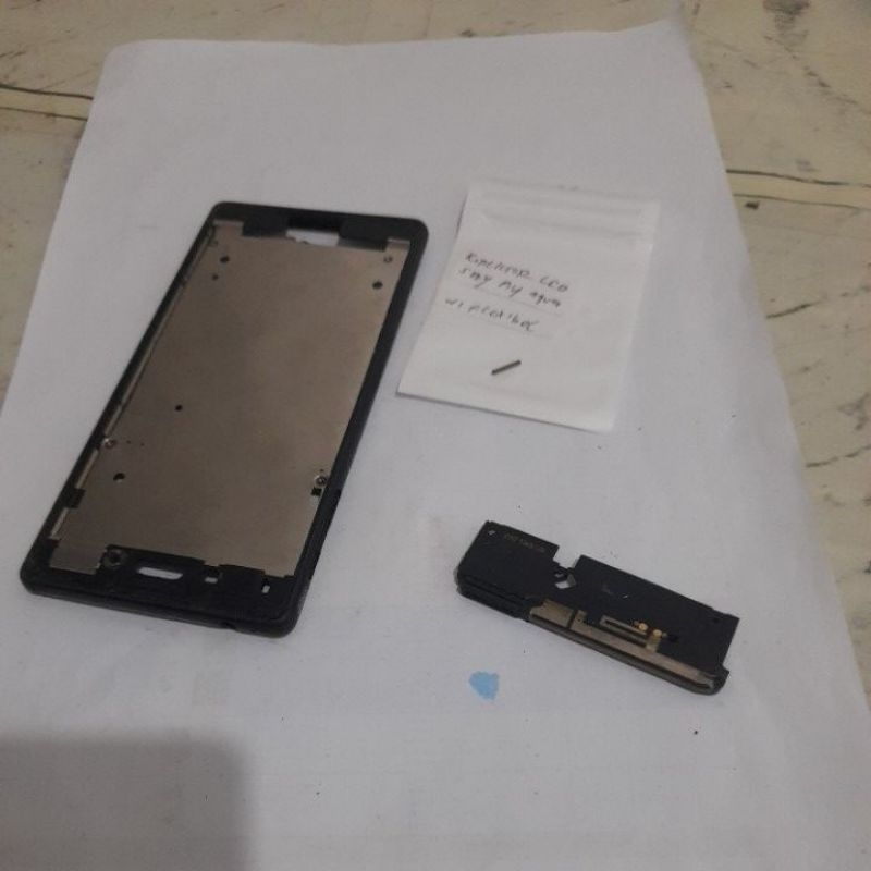 Sukucadang Sony m4 aqua e2303 buzzer m4 aqua tatakan lcd m4 aqua konektor lcd di flexibel sony m4 aq