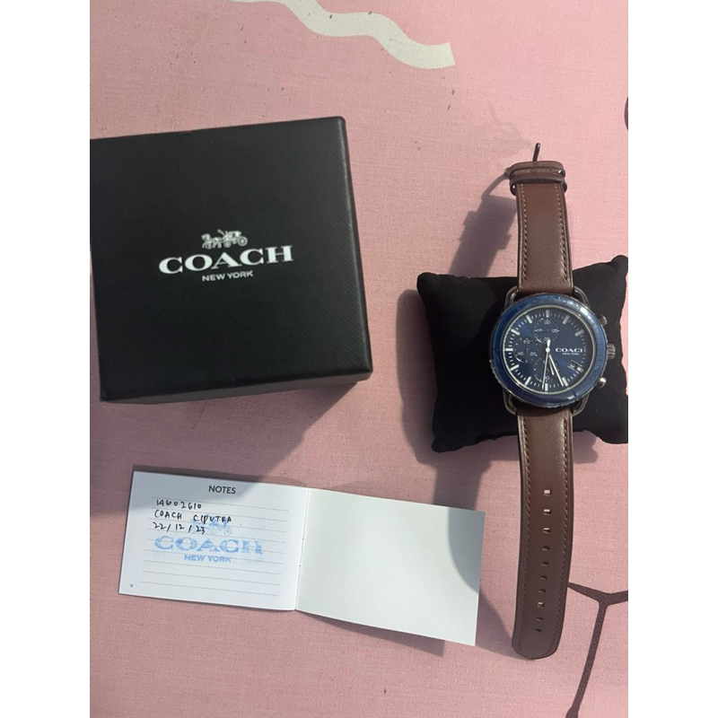 Jam Tangan Coach Cruiser 14602612, Chronograph Watch