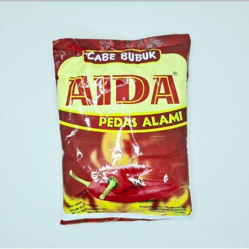 

Aida Cabe Bubuk 500gram Cabe Tabur Cabe Giling Cabe Kasar Pedas Nampol