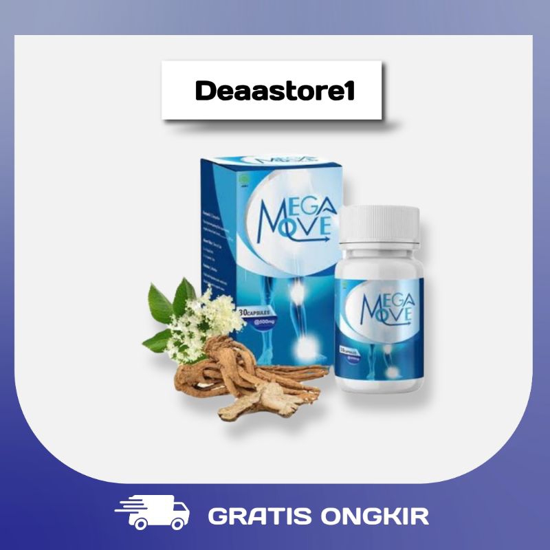 Megamove Obat Tulang Sendi Syaraf Nyeri Persendian Pada Otot Meredakan Rasa Sakit Pada Sendi Dan Tul
