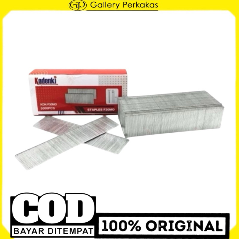 

KODENKI ISI STAPLES PAKU TEMBAK F30 REFILL STAPLES GUN
